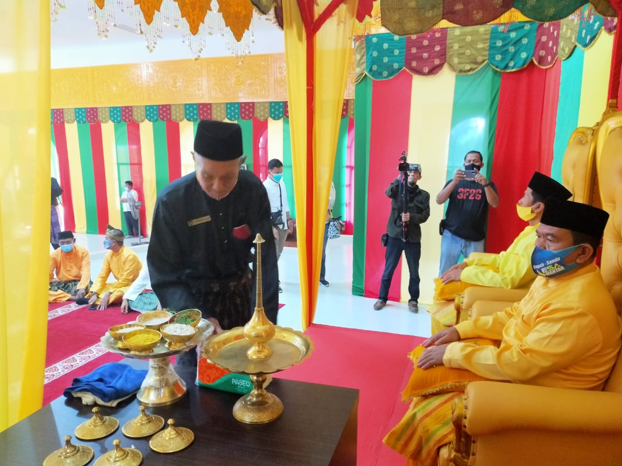 LAMR Bengkalis Tepuk Tepung Tawar Indra Gunawan Eet - Syamsu Dalimunte 