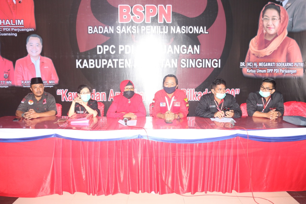 BSPN  Kuansing  Gelar  TOT Saksi Pilkada Serentak 2020
