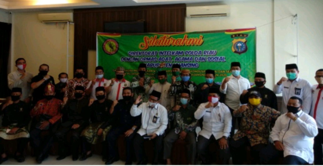 Ormas se-Kuansing Dukung Polda Riau Ciptakan Suasana Kondusif Jelang Pilkada
