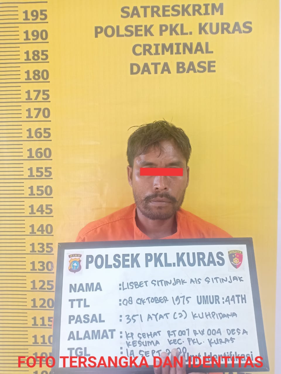 Pelaku Penganiayaan Di Pangkalan Kuras Diringkus Polisi