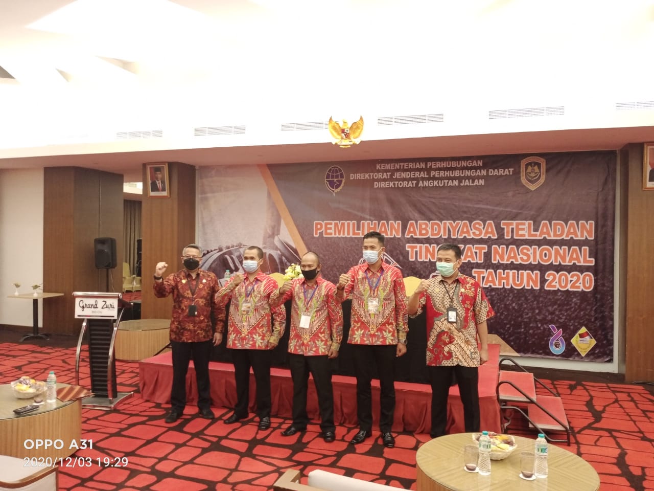 Utusan Riau Juara III Seleksi Abdiyasa Teladan Tingkat Nasional