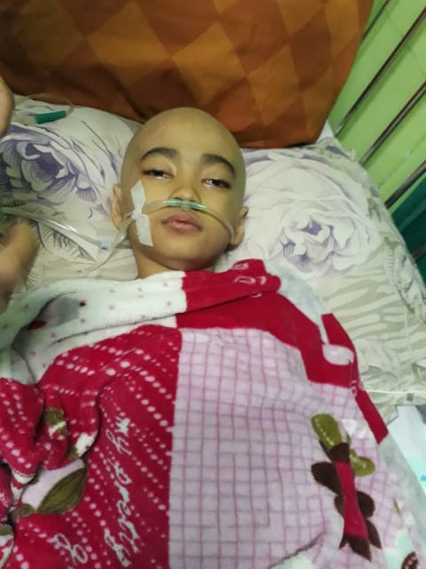 Idap Tumor Otak, Nadin Ilona Grimonia Butuh Bantuan Donatur Untuk Biaya Berobat