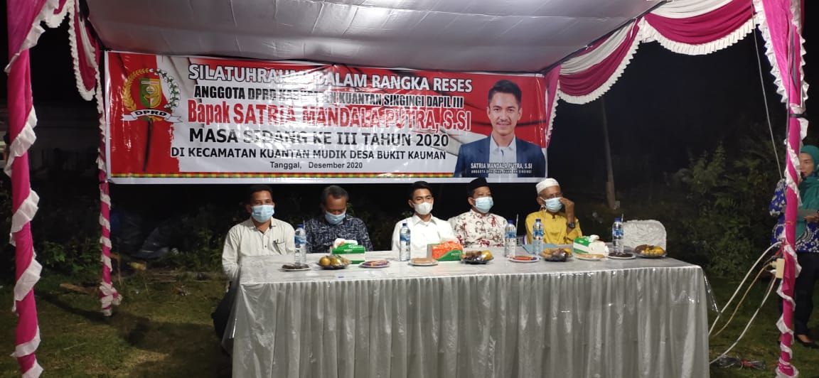 Silaturrahmi dan Reses anggota DPRD Kuansing Dapil III Masa Sidang Ke III  Tahun 2020, Satria Mandala Putra S. SI, Jemput Aspirasi Masyarakat Desa Buk