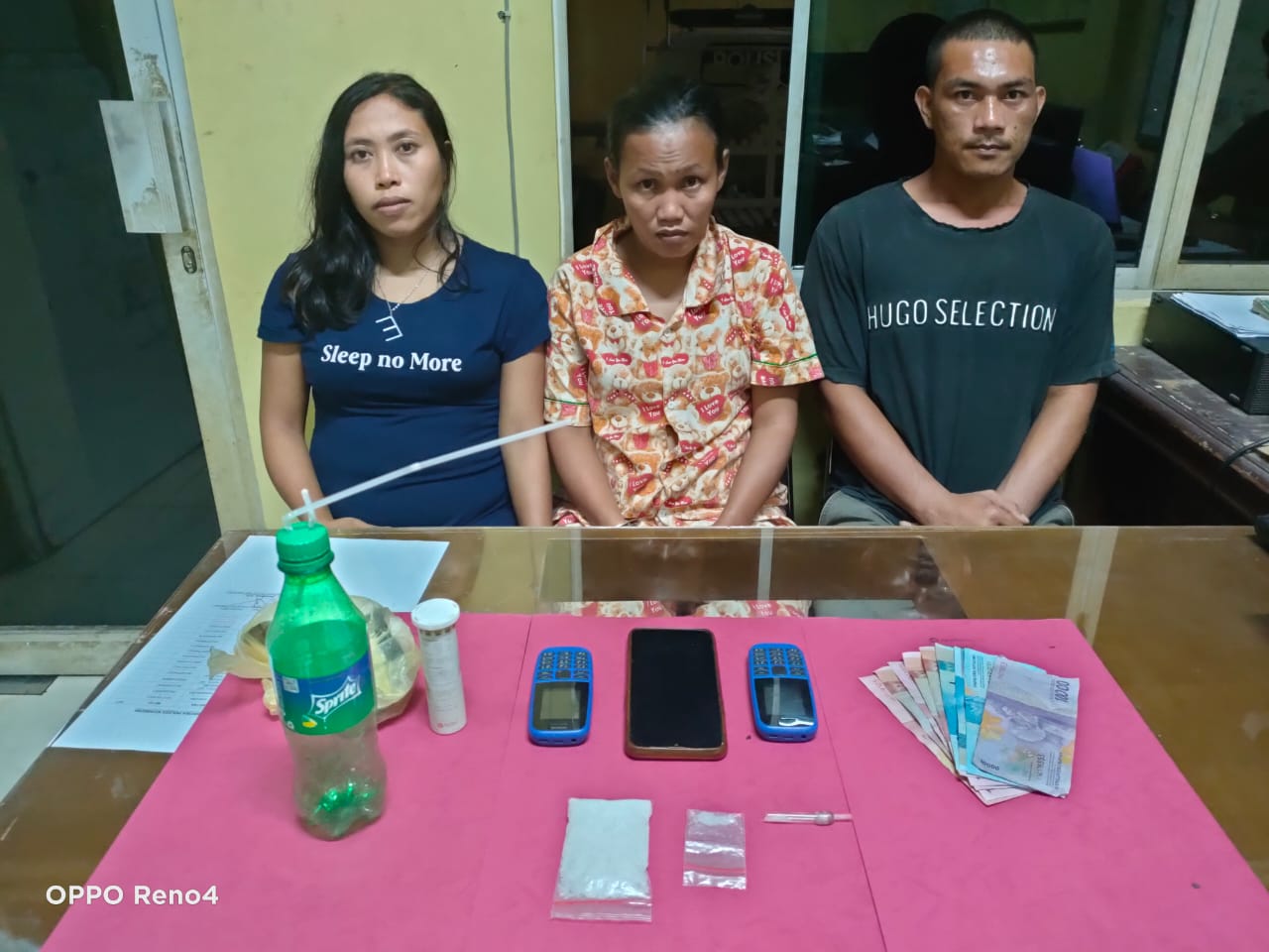 Satnarkoba Polres Kuansing Bekuk 2 Wanita Pengedar Sabu Lintas Kabupaten