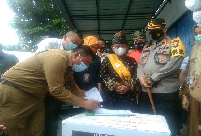 1.800 Dosis Vaksin Sinovac Tiba di Pelalawan, Segera Didistribusikan ke Puskesmas