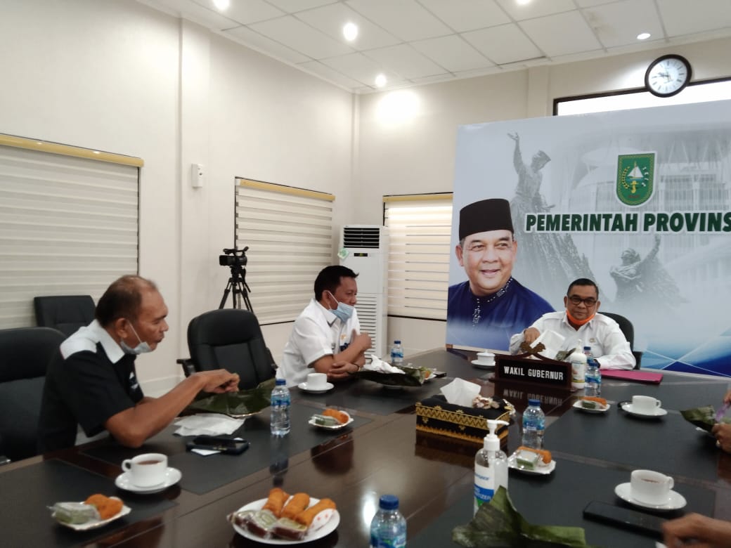Dikunjungi Pengurus, Wagubri Edy Natar Dukung Hasil Mubes KKBR