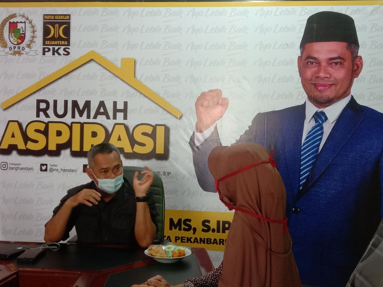 Serap Aspirasi Warga, Ketua DPRD Pekanbaru Buka Rumah Aspirasi
