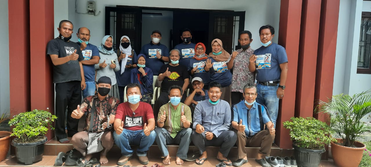 PWI Riau Anjangsana ke Rumah Wartawan Senior, Zulmansyah : Ini Kunjungan Silaturahmi 