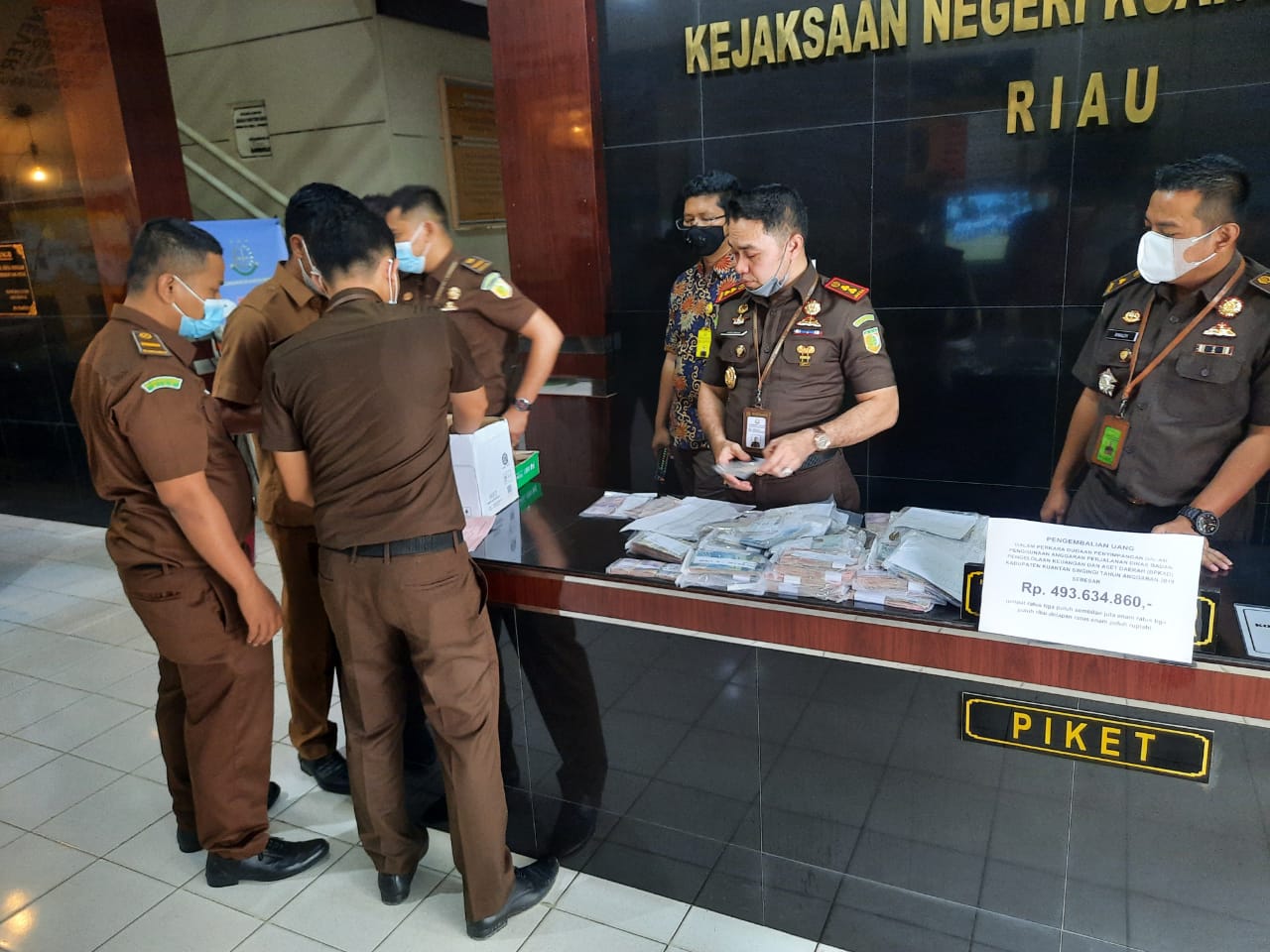 Kajari Kuansing  Tetapkan H Tersangka Kasus SPPD Fiktif