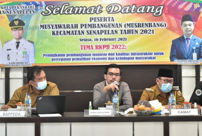 Musrenbang Kecamatan, Ginda Apresiasi Usulan Prioritas Warga