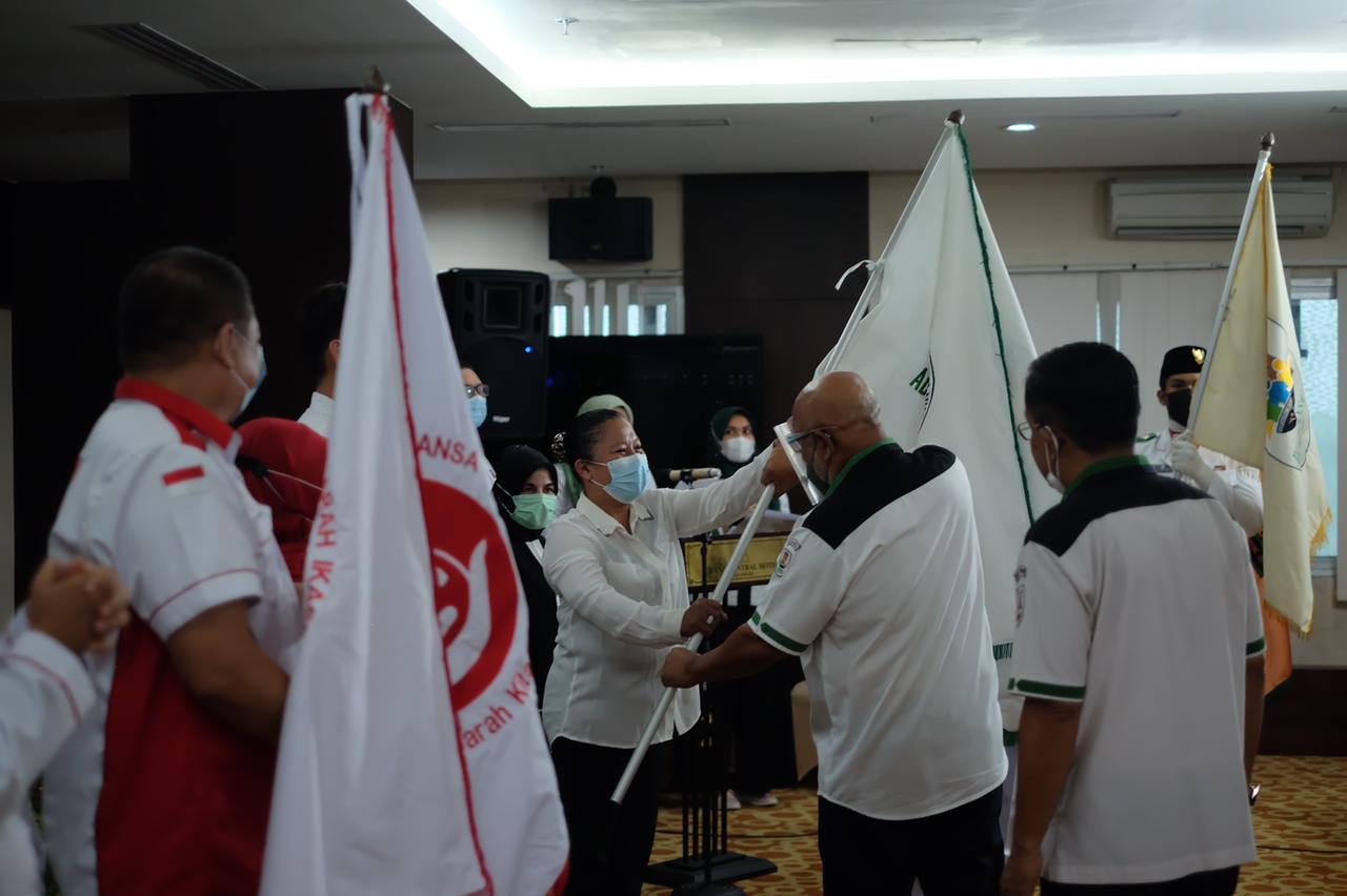 Ikasmansa Pekanbaru 2020-2025 dan Dua Organisasi Sayap Dikukuhkan