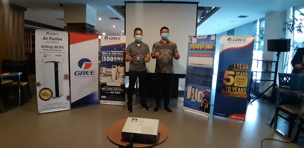 Hadir Di Pekanbaru, AC Gree Terus Tingkatkan Kualitas Layanan, Mark : Kami Optimis