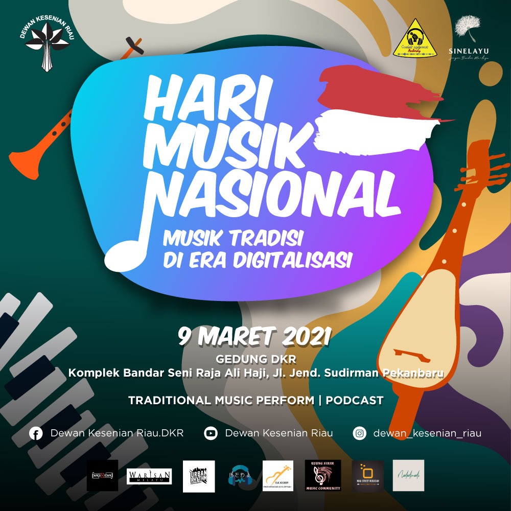 DKR Riau Gelar Hari Musik Nasional