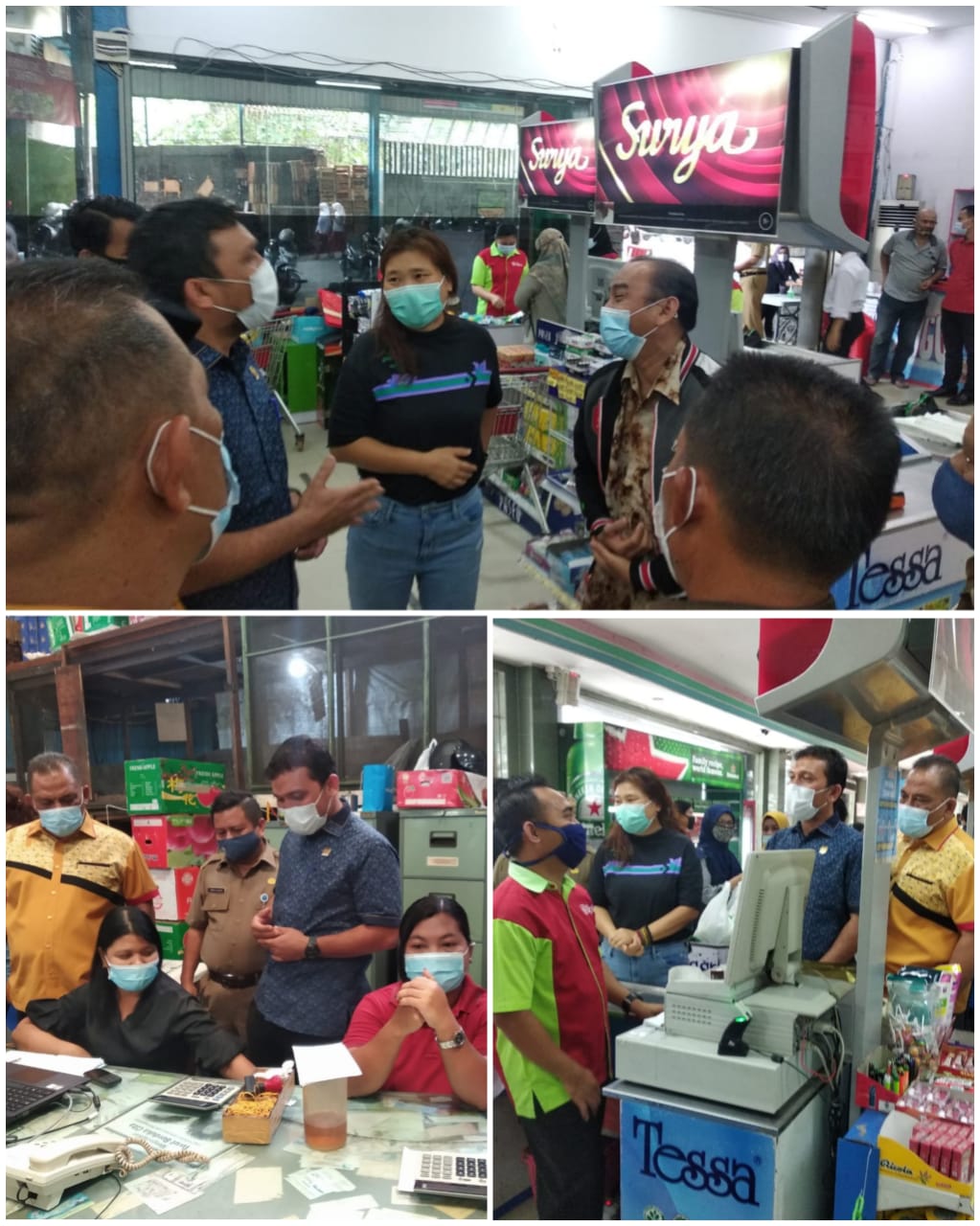 Gandeng Disnaker Pekanbaru, Komisi III Sidak ke Pasar Buah