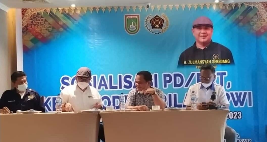 Zulmansyah di Dumai : Jaga Marwah Profesi dan PWI