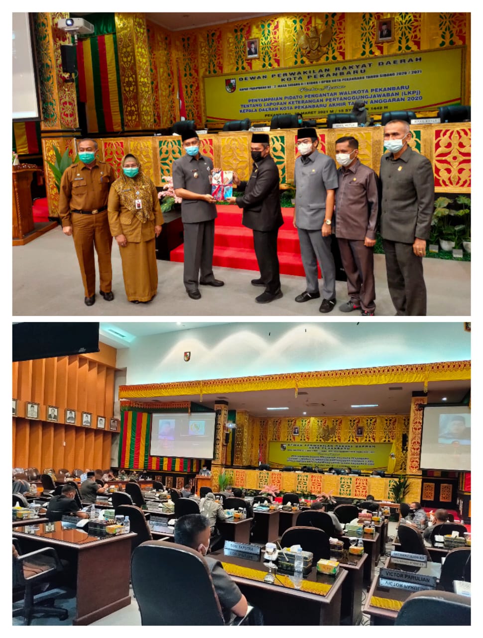 Sampaikan LKPj 2020, Penurunan PAD Jadi Sorotan