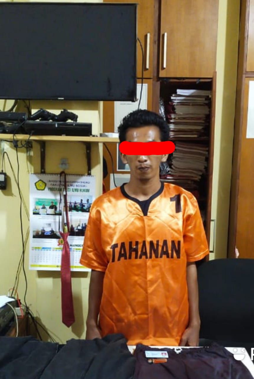 Polres Kuansing Bekuk Pengebom Molotov Rumah Riky