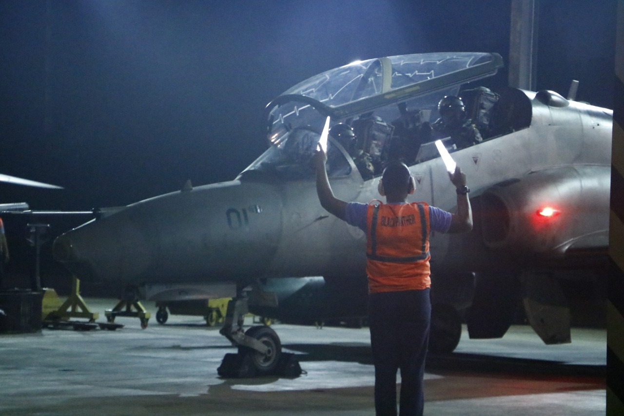 Mulai Malam Ini, Skadron Tempur Lanud RSN Gelar Latihan Terbang Malam