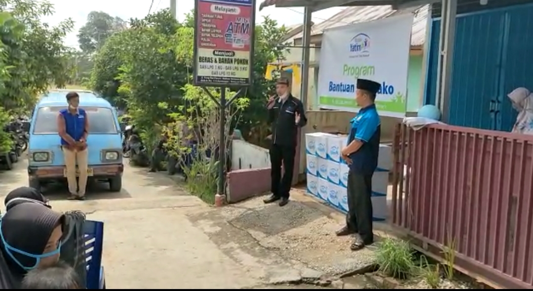 Lagi, FPR Bersama Rumah Yatim Salurkan Sembako dan Uang Tunai Ke Warga Kulim