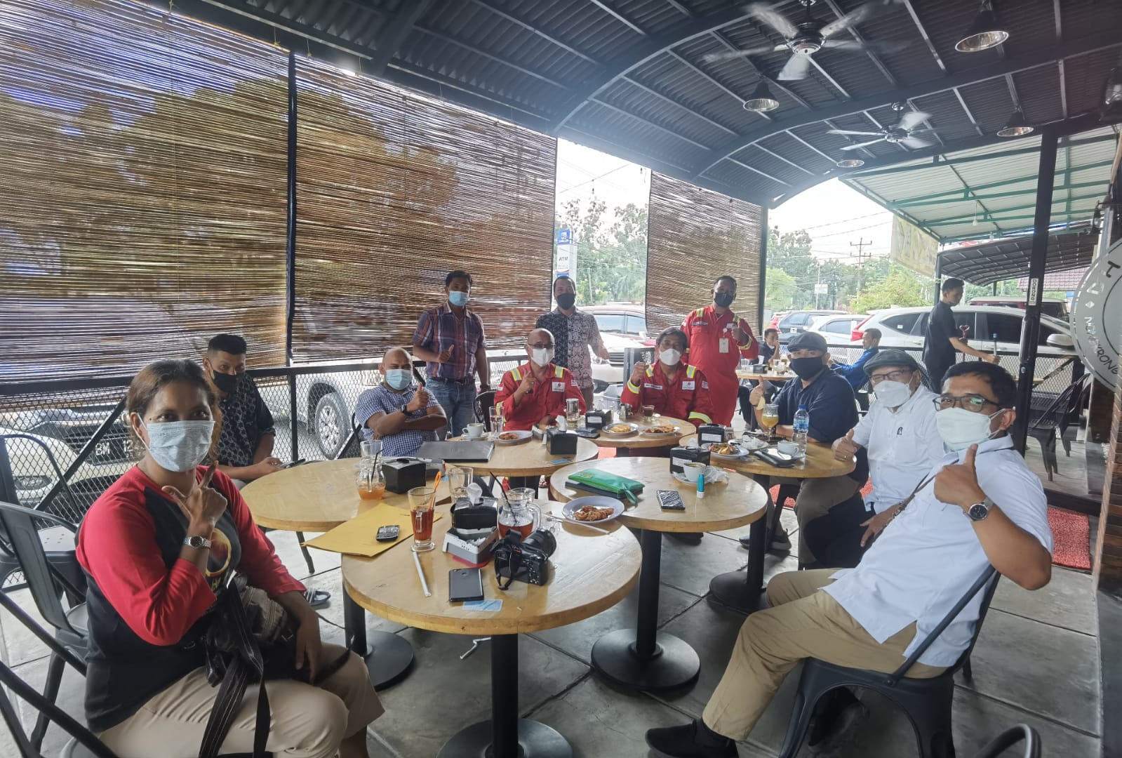 Pengurus PWI Riau Silaturahmi dengan Kepala Perwakilan SKK Migas Sumbagut