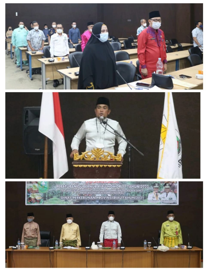 Bupati H.Zukri Sosialisasikan Pergub Harga TBS ke Pengusaha Sawit 
