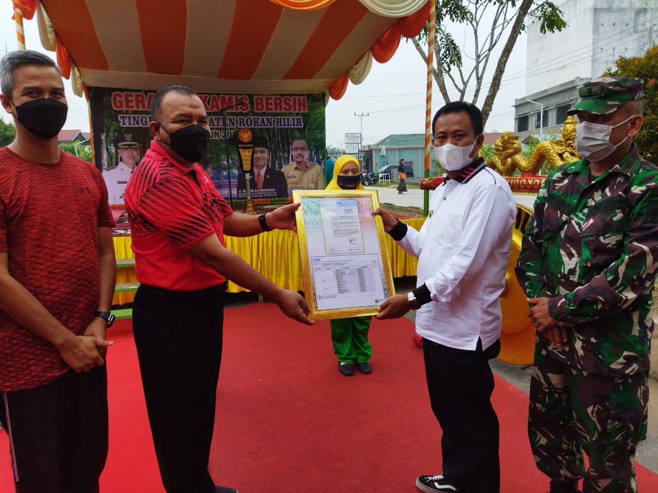 Wabup Rohil Canangkan Gerakan Kamis Bersih 