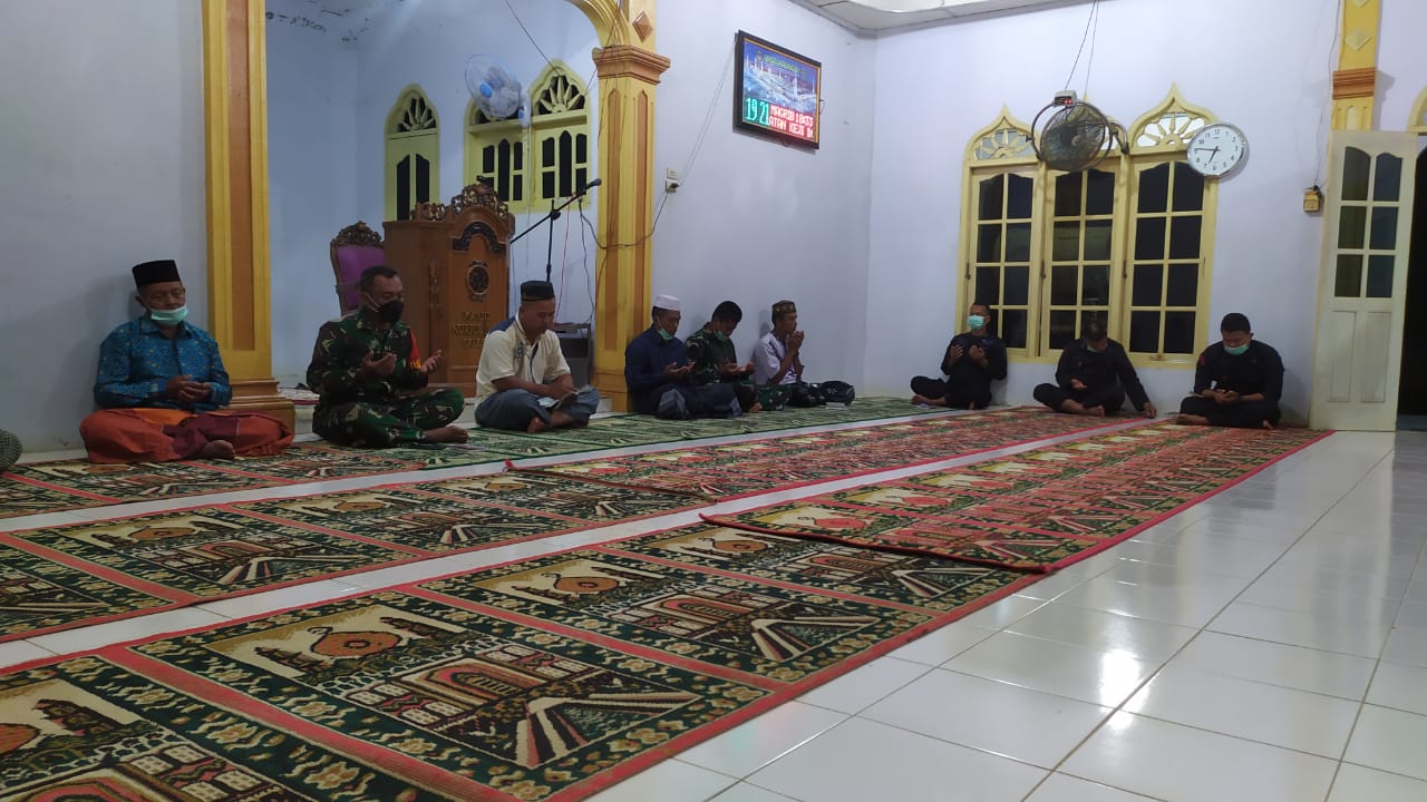 Rasa Syukur, TNI dan Warga Sinembah Jaya Gelar Doa Bersama 