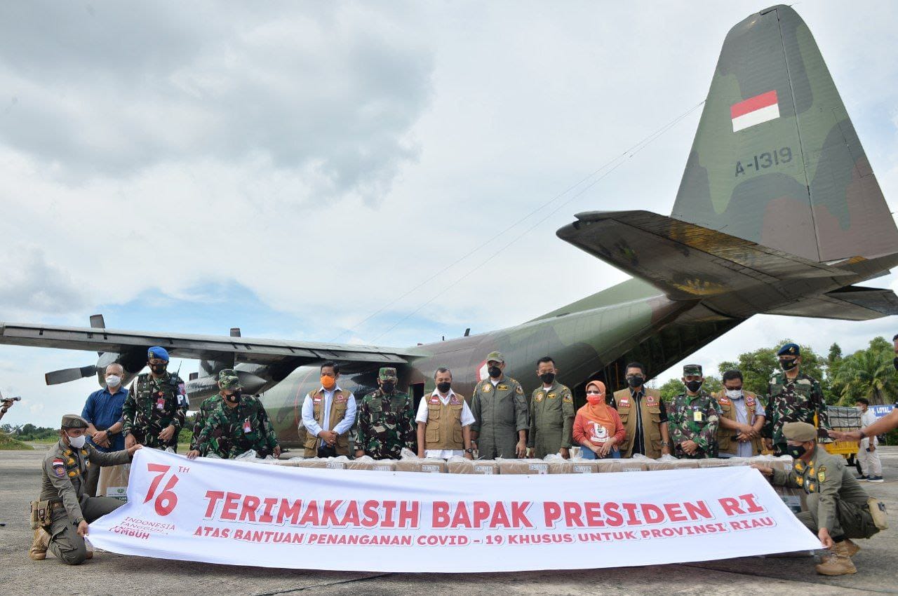 Dapat Bantuan Oxigen Concentrator, Gubri : Terima Kasih Pak Jokowi 