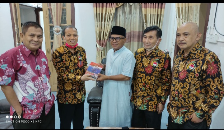 Terima Kunjungan  FPK Riau, Bupati Meranti Janji Bantu Pendanaan
