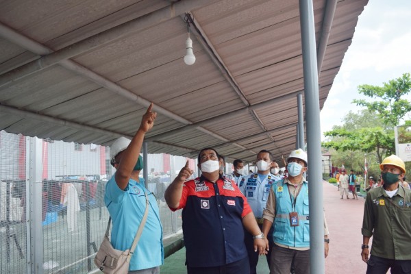 Antisipasi Kebakaran, Rutan Pekanbaru Tertibkan Instalasi Ilegal