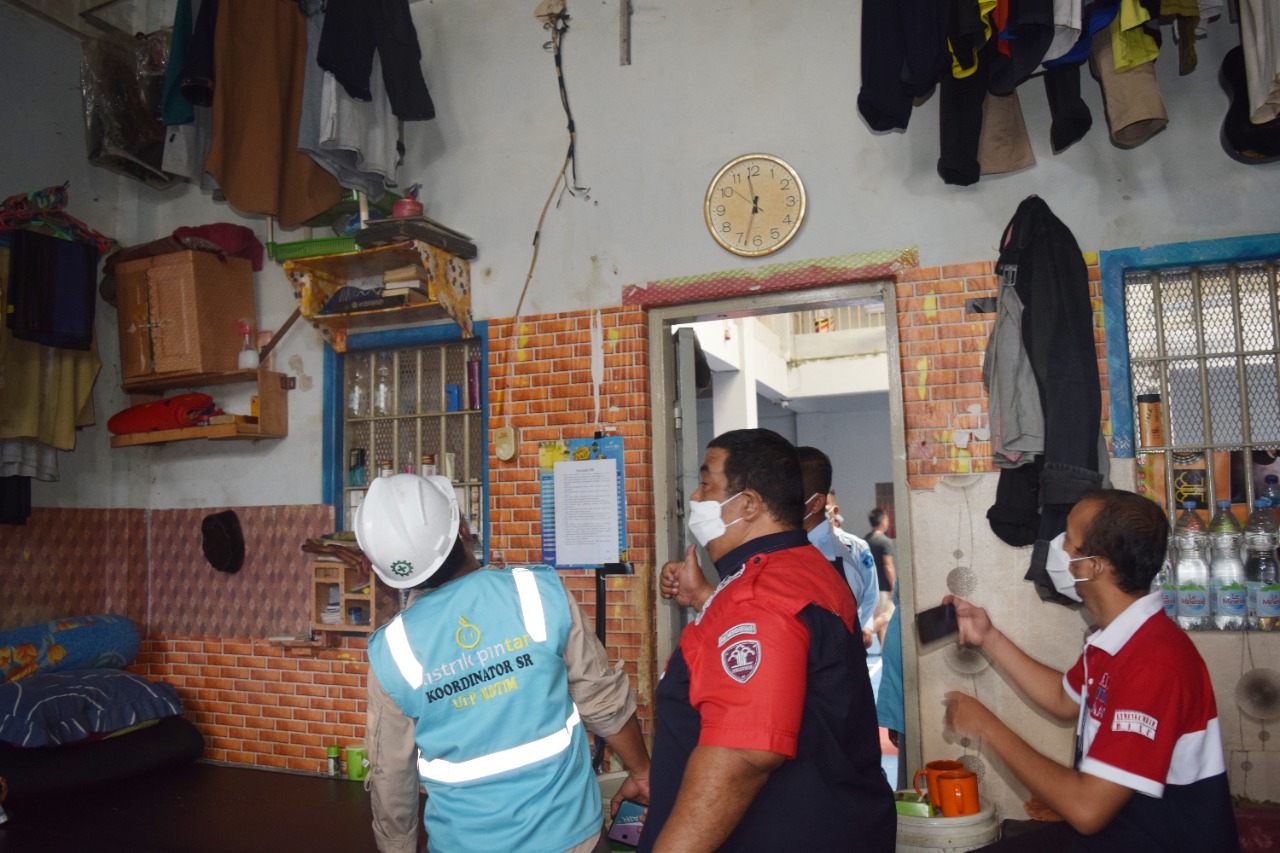 Deteksi Dini Kebakaran di Lapas Kelas I Pekanbaru, Seluruh Aliran Listrik Dicek