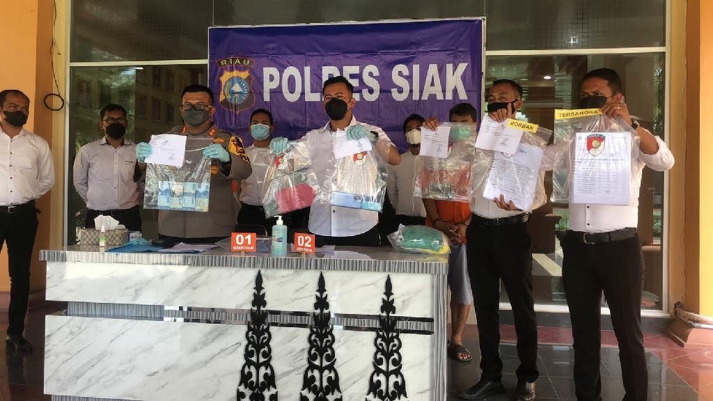 Jadi Polisi Gadungan, Pemulung Tipu Warga Siak dan Pelalawan Rp 462 Juta Lewat WA