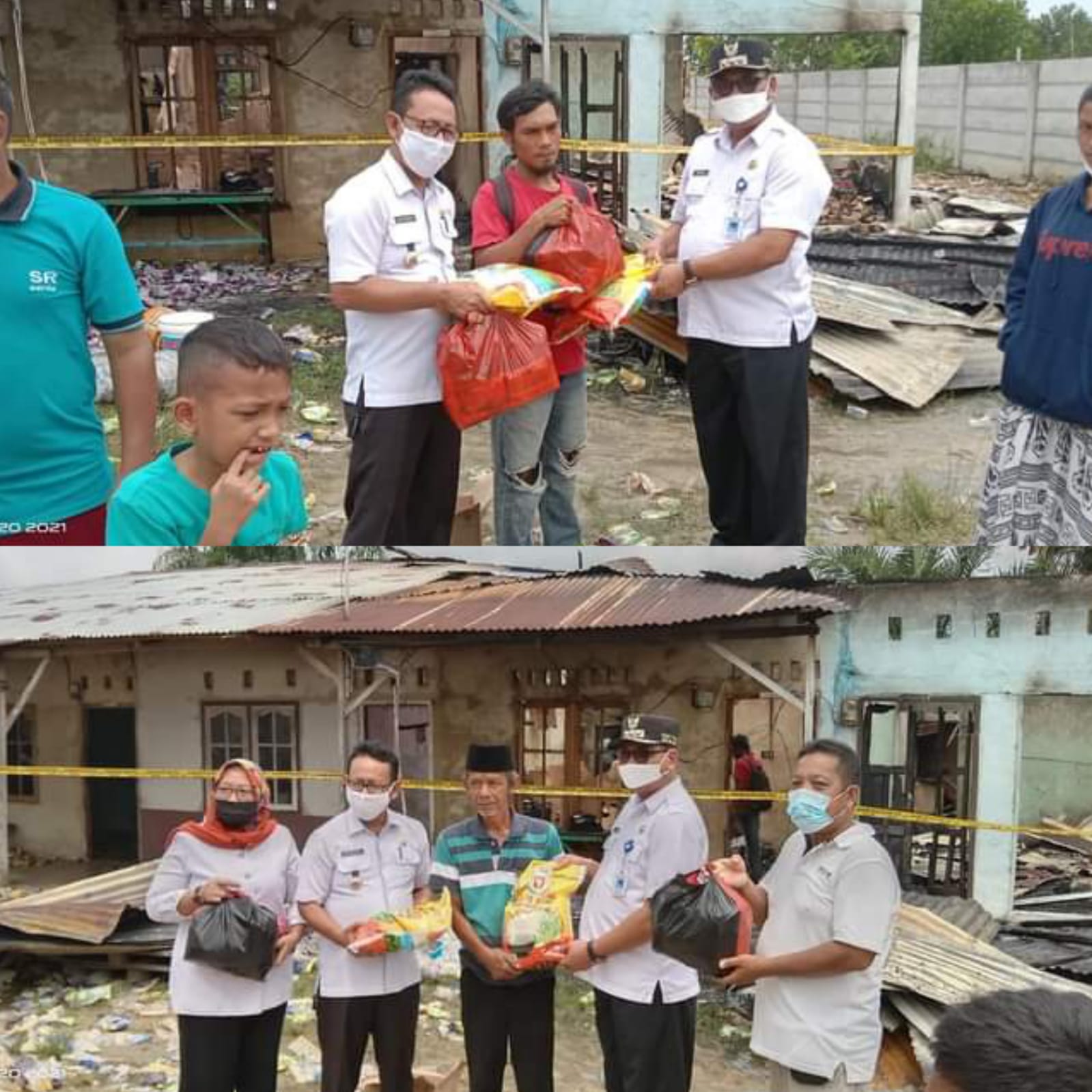 Tim Berbagi Itu Indah Berbagi Itu Berkah Beri Bantuan Korban Kebakaran