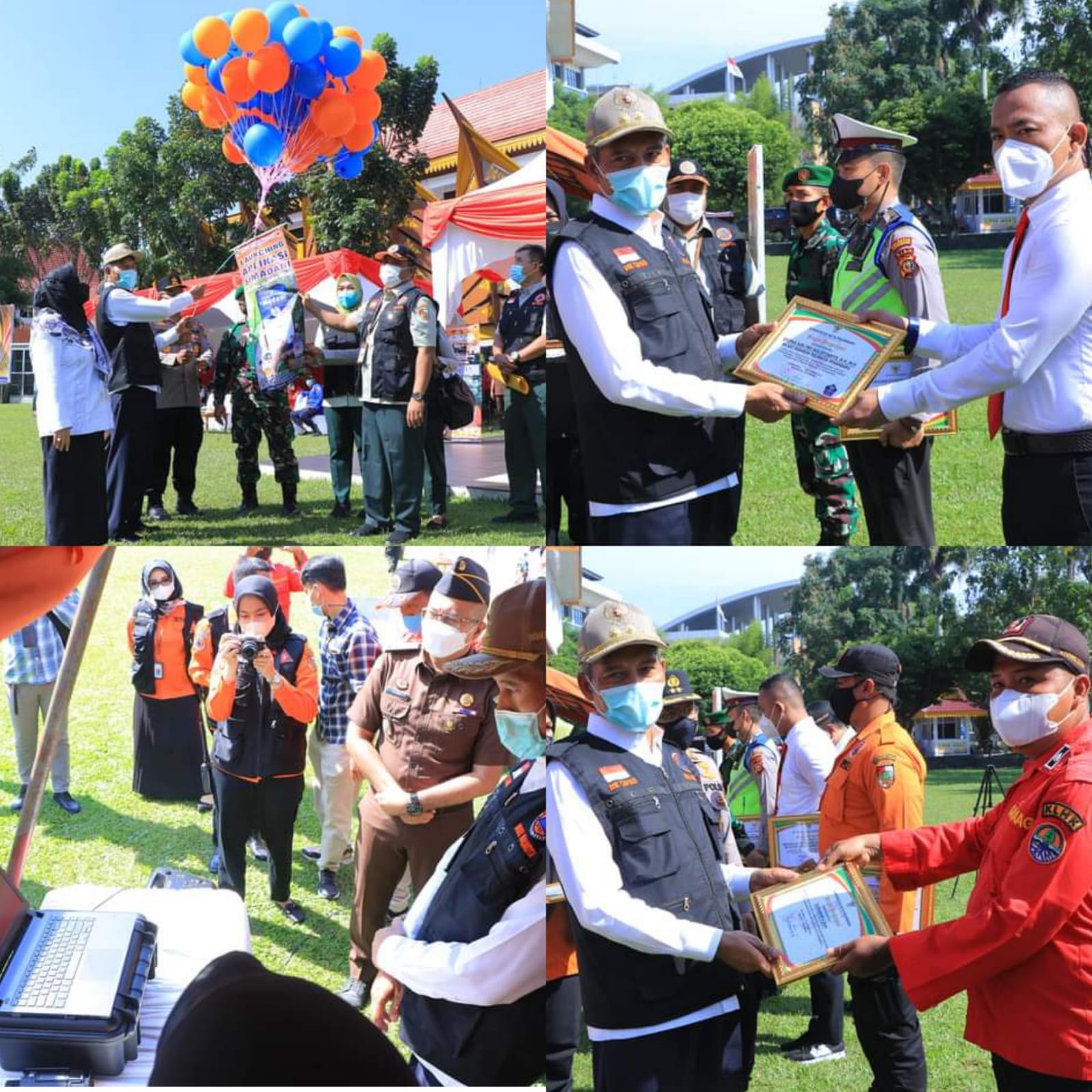 Pemko Pekanbaru Beri Penghargaan pada Satgas Gabungan