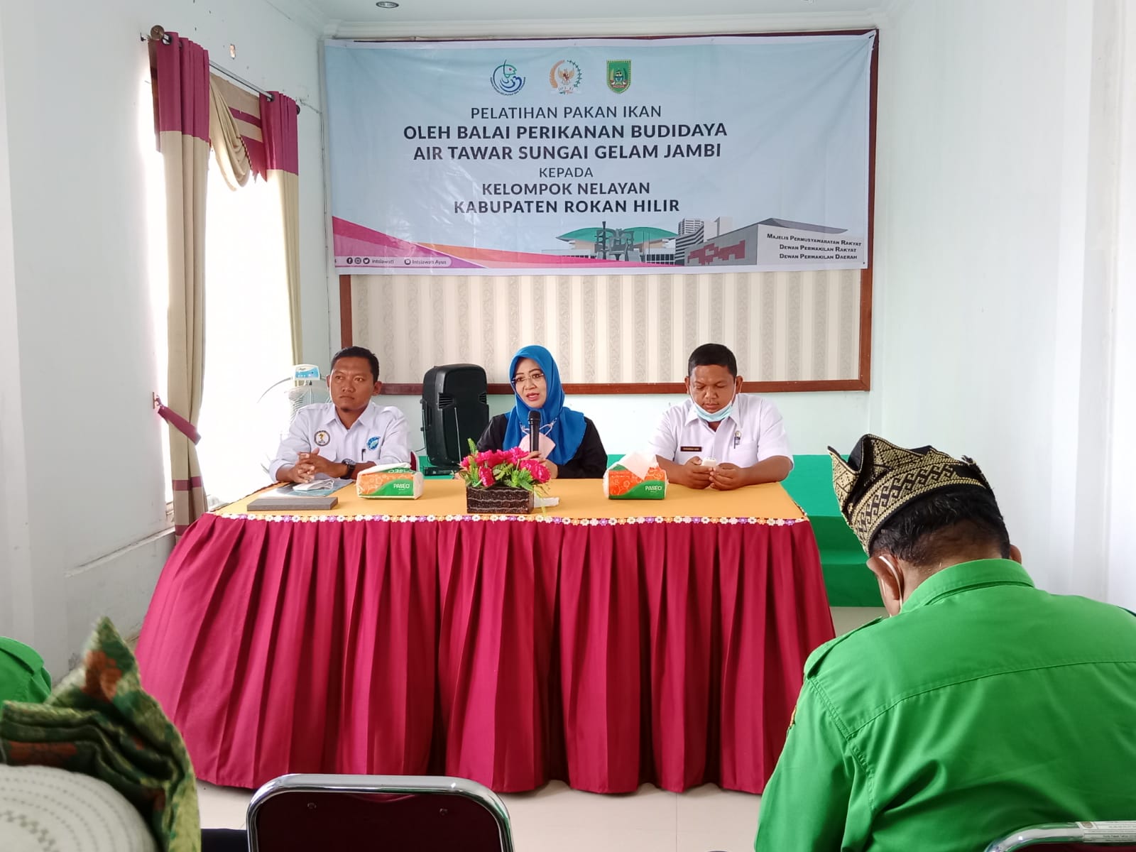 Kepada Anggota DPD RI, Kadiskan Rohil : 15 Ribu Nelayan Cuma Ada 5 Penyuluh Perikanan
