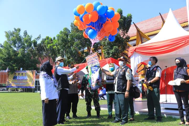 Gerak Cepat Atasi Bencana, Pemko Launching Aplikasi SiMadani