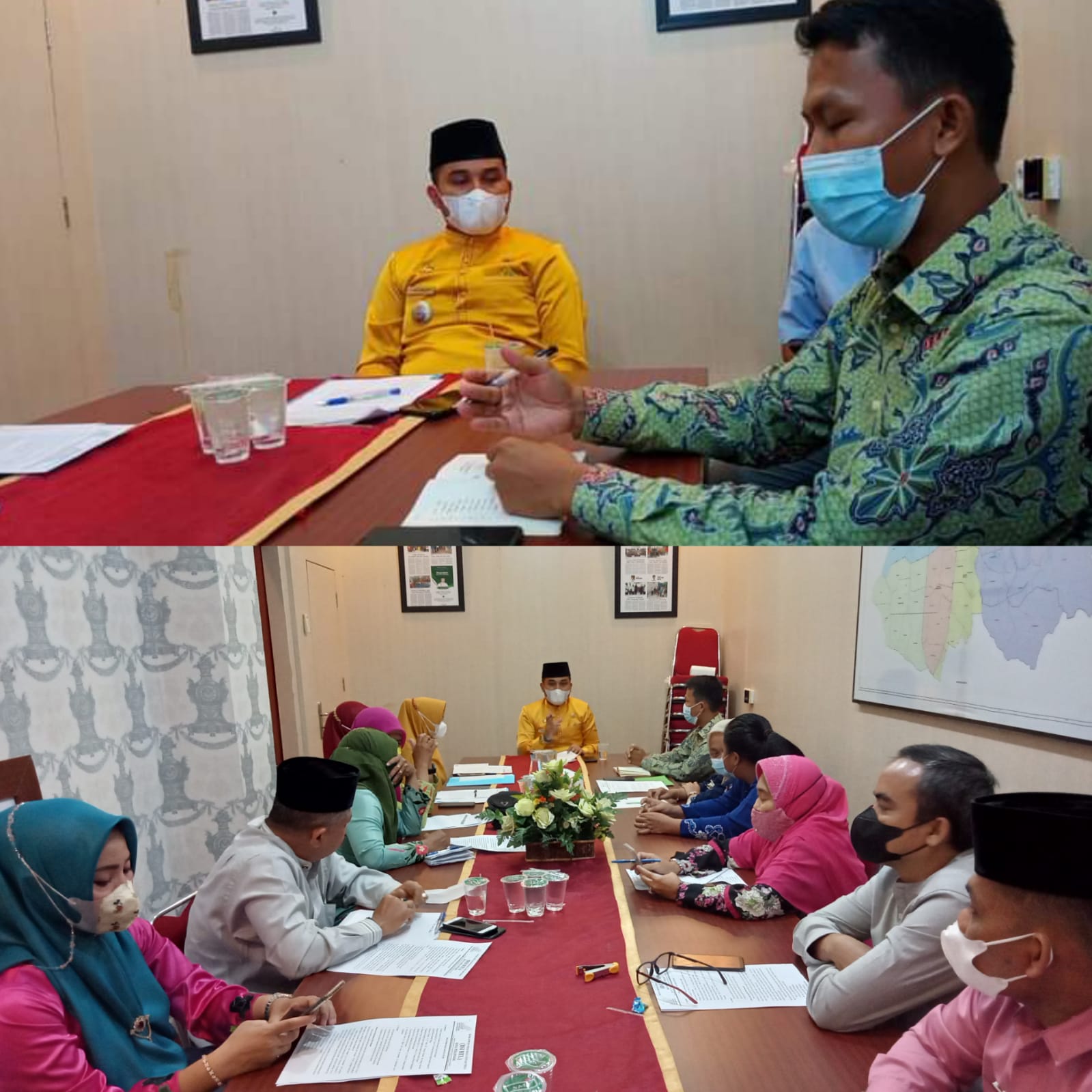 Direktur BSI HLT Sosialisasi Manfaat Bank Sampah di Kecamatan Bukit Raya