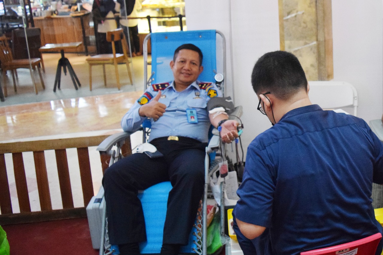Wujud Keperdulian, Karutan Pekanbaru Donorkan Darah