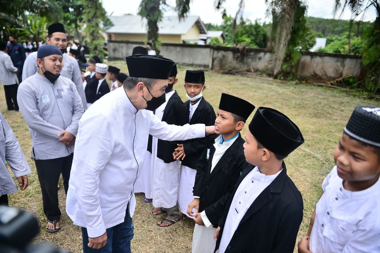 Tinjau Pembangunan Tahfidz Mataqu Al-Falah Boarding School, Ini Harapan Gubernur Riau