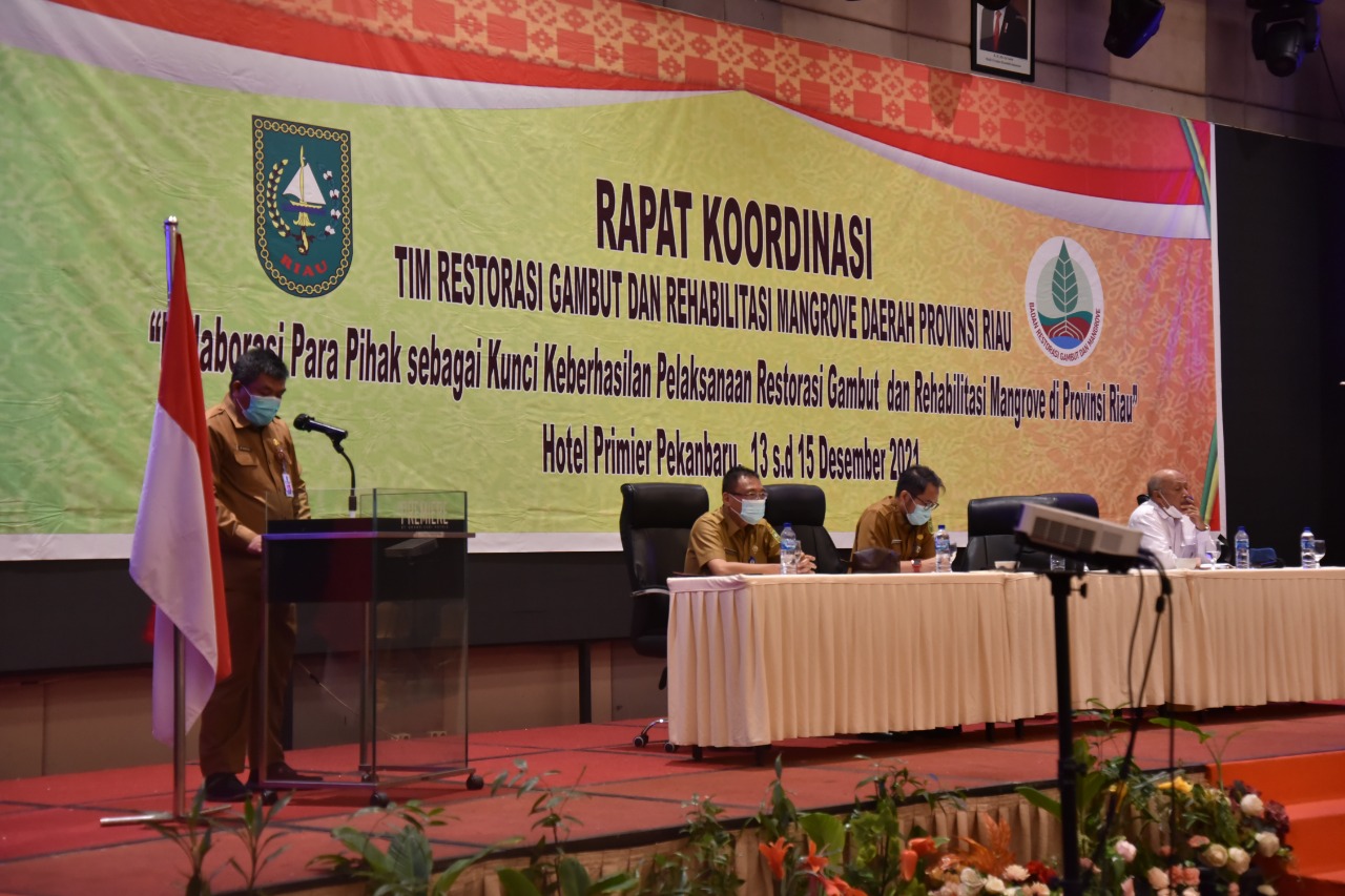 Rusak Parah, Kadis LHK Riau Ajak Semua Komponen Dukung Restorasi Gambut