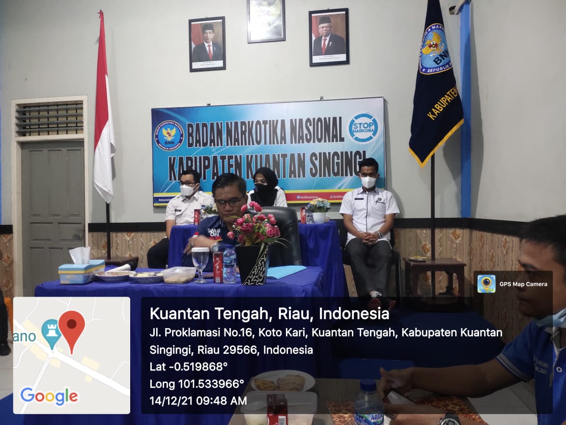 BNNK Kuantan Singingi Lakukan  Tes Urine Gratis Untuk Wartawan