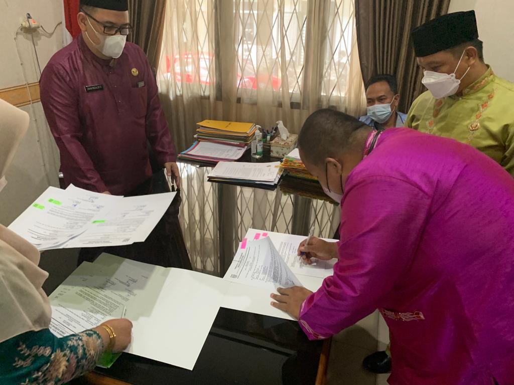 Sertijab, Kadiskes Pekanbaru Zaini Rizaldi Ajak ASN Tingkatkan Kinerja