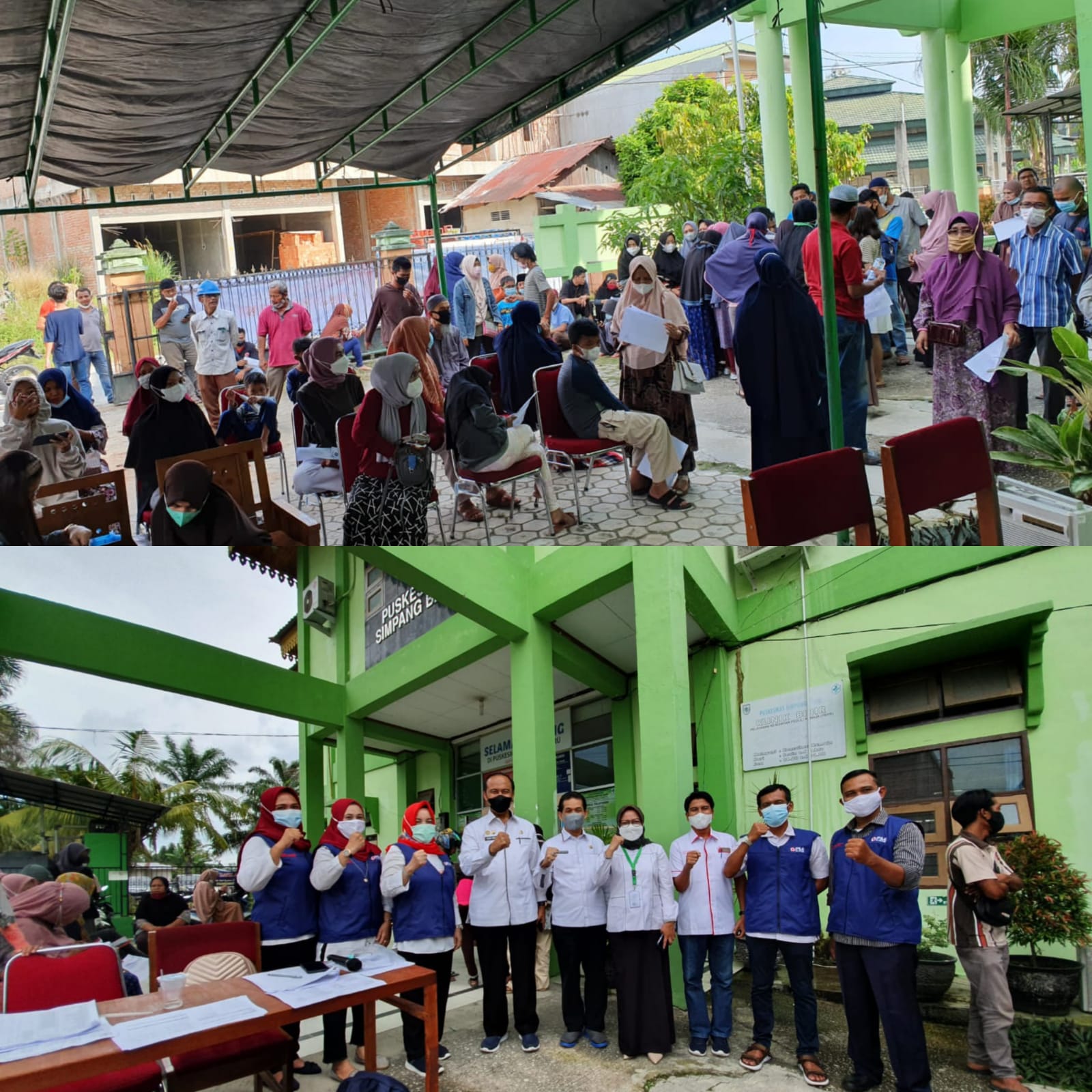 Gesa Vaksinasi, PMI Pekanbaru Gelar Vaksin Massal di Dua Tempat
