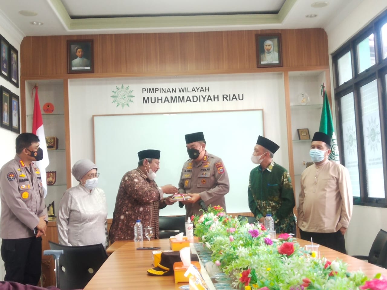 PW Muhammadiyah Riau Sambut Kunjungan Silaturrahmi Kapolda Riau