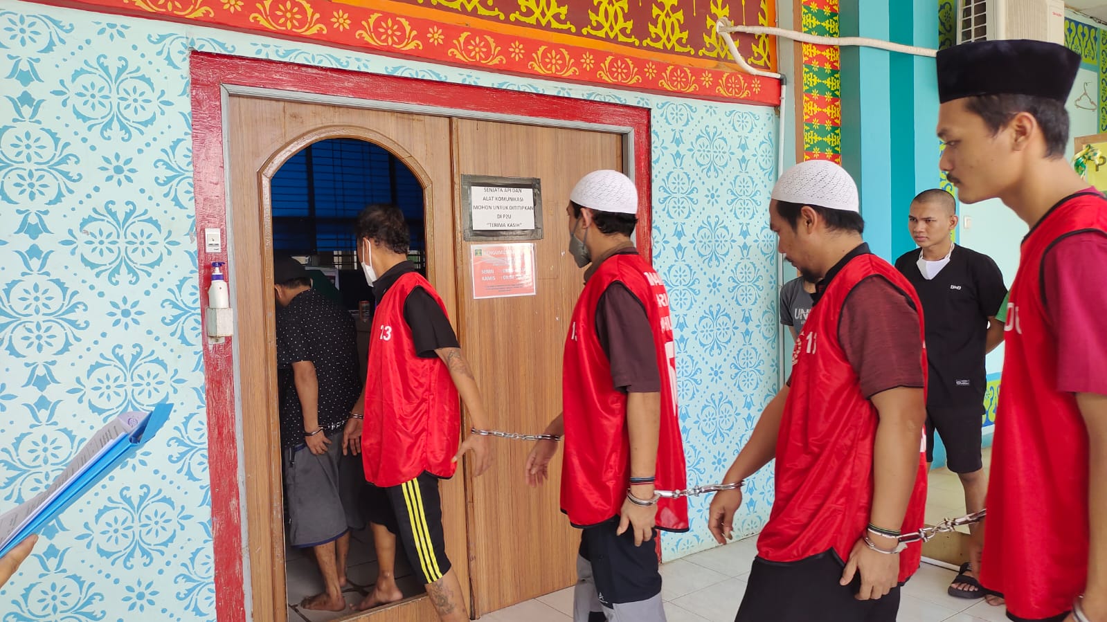 36 Orang Napi Dipindahkan ke Rutan Kelas II B Rengat