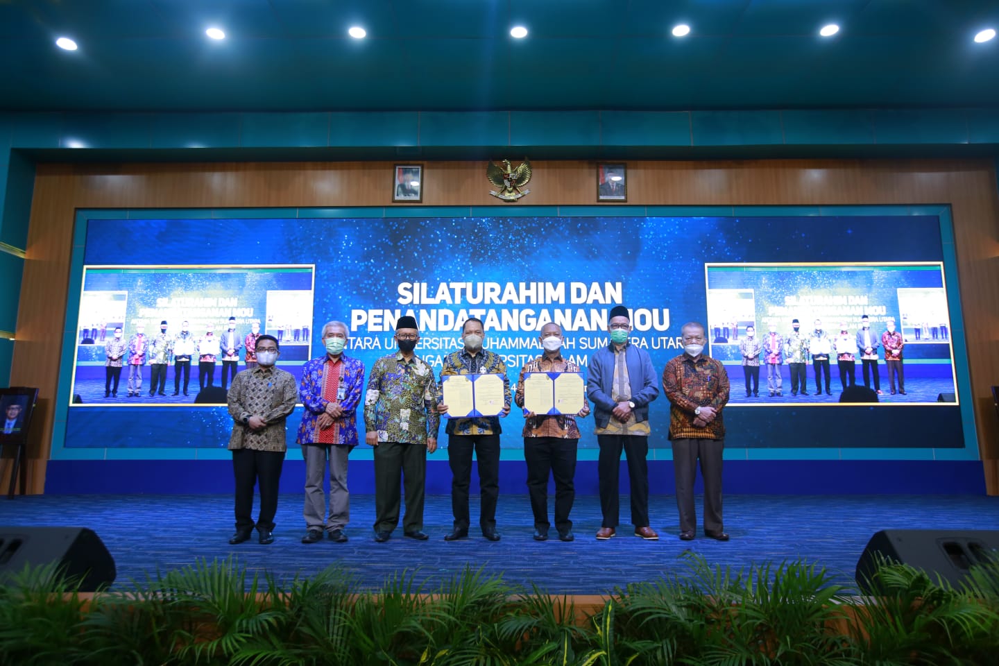 UIR-UMSU Tanda Tangani MoU Peningkatan Inovasi Perguruan Tinggi