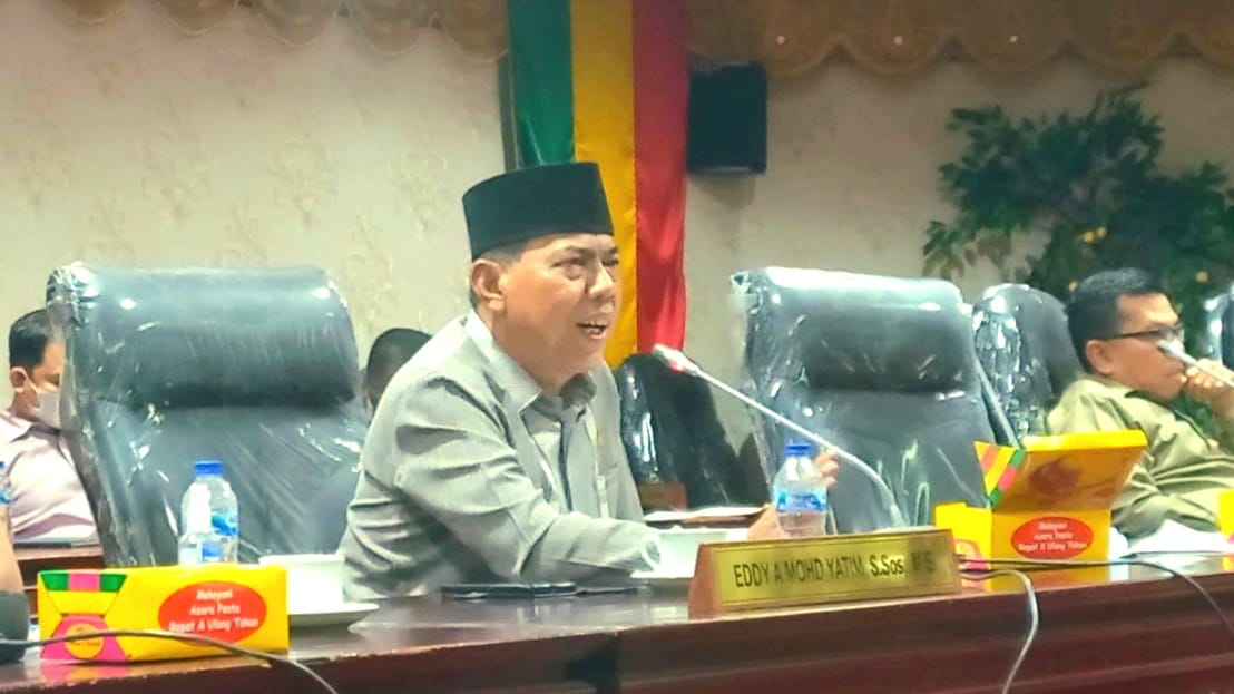 Emosi Pada Dua Perusahaan Asing, Wakil Rakyat Kabupaten Bengkalis Gebrak Meja DPRD Riau