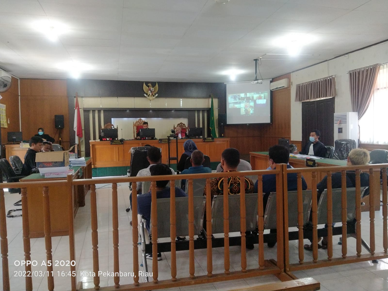 Sidang Dugaan Korupsi KONI Bengkalis, Dora Akui Palsukan Semua Tanda Tangan 