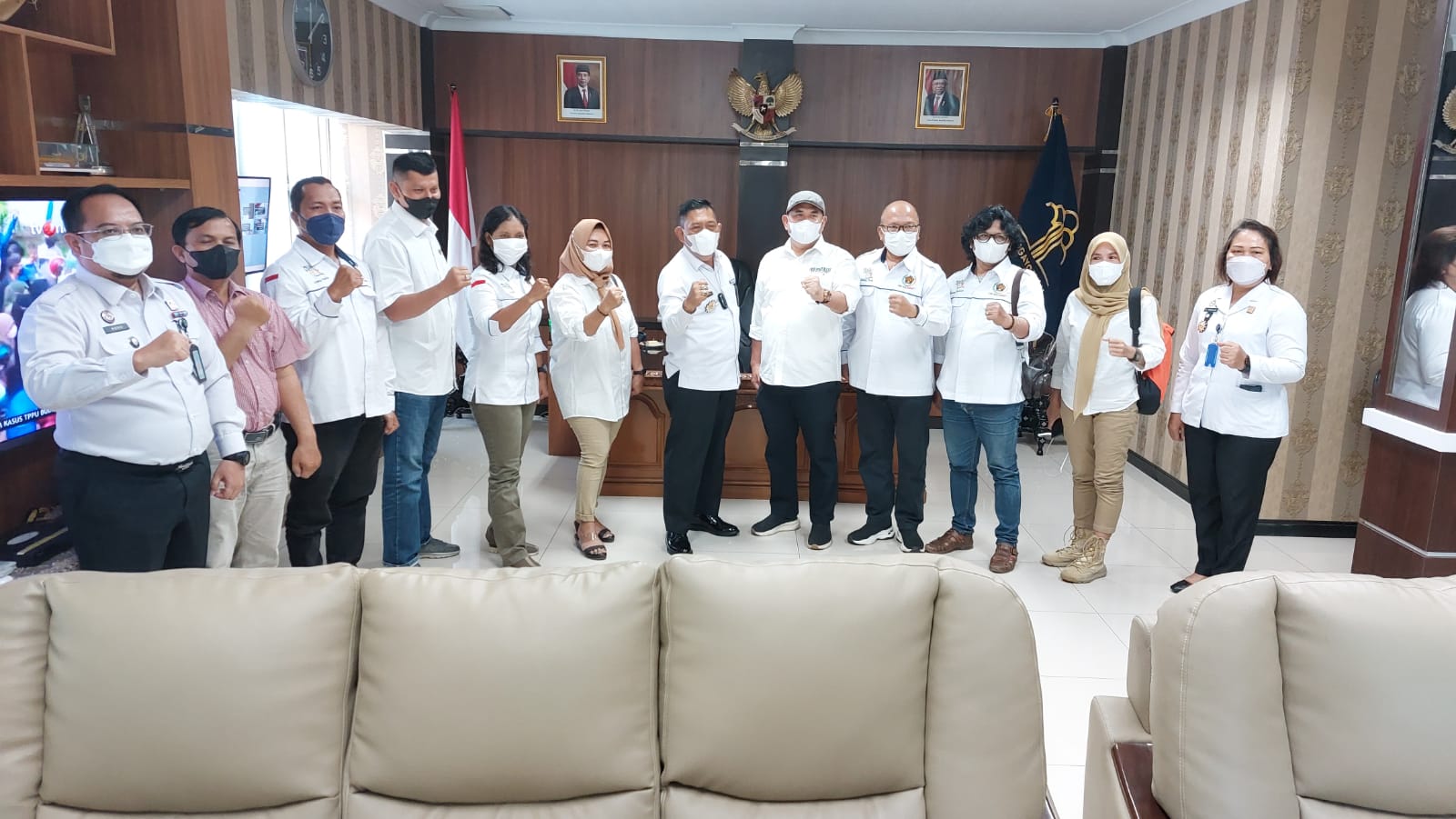 Kemesraan Kakanwil Kemenkumham Riau dan PWI, Zulmansyah: Kita Pasti Support 
