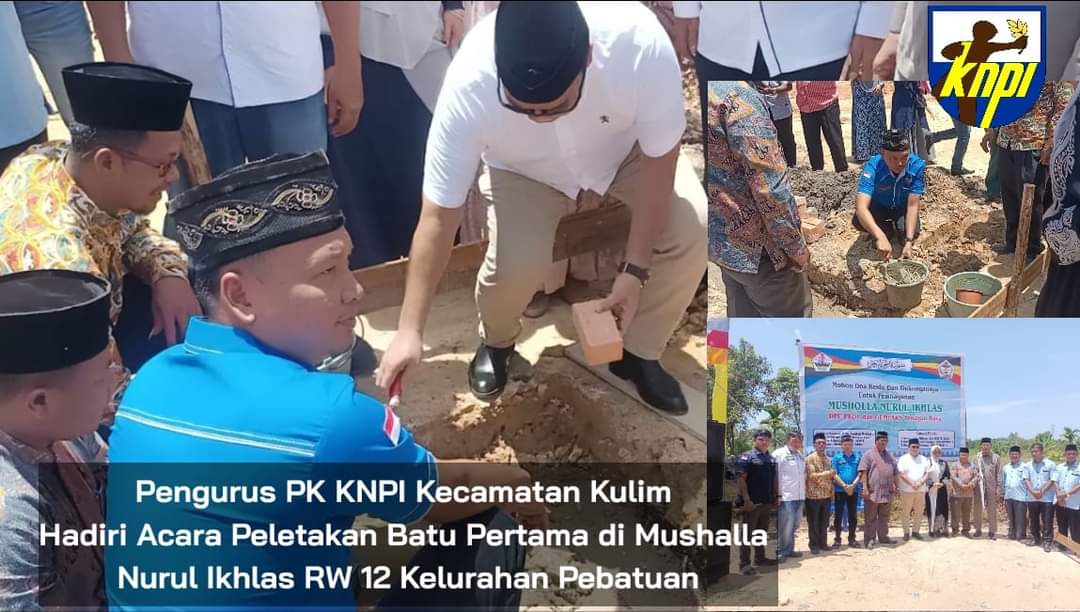 Peletakan Batu Pertama, RH Apresiasi Donatur Musala Nurul Ikhlas